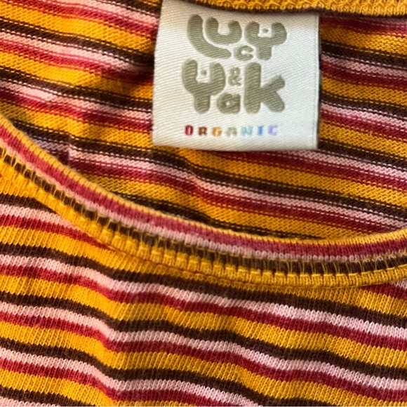 Lucy & Yak Organic Cotton Striped Top - Picture 3 of 6